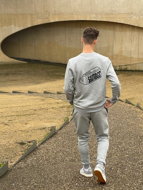Crew Neck Sweater Studio Sauvage Block