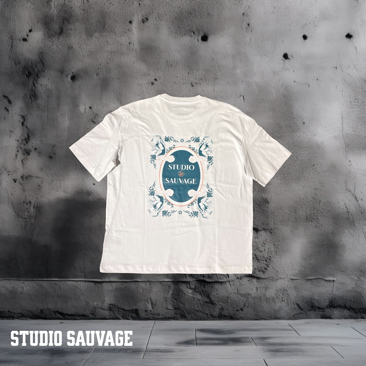 T-shirt Green birds