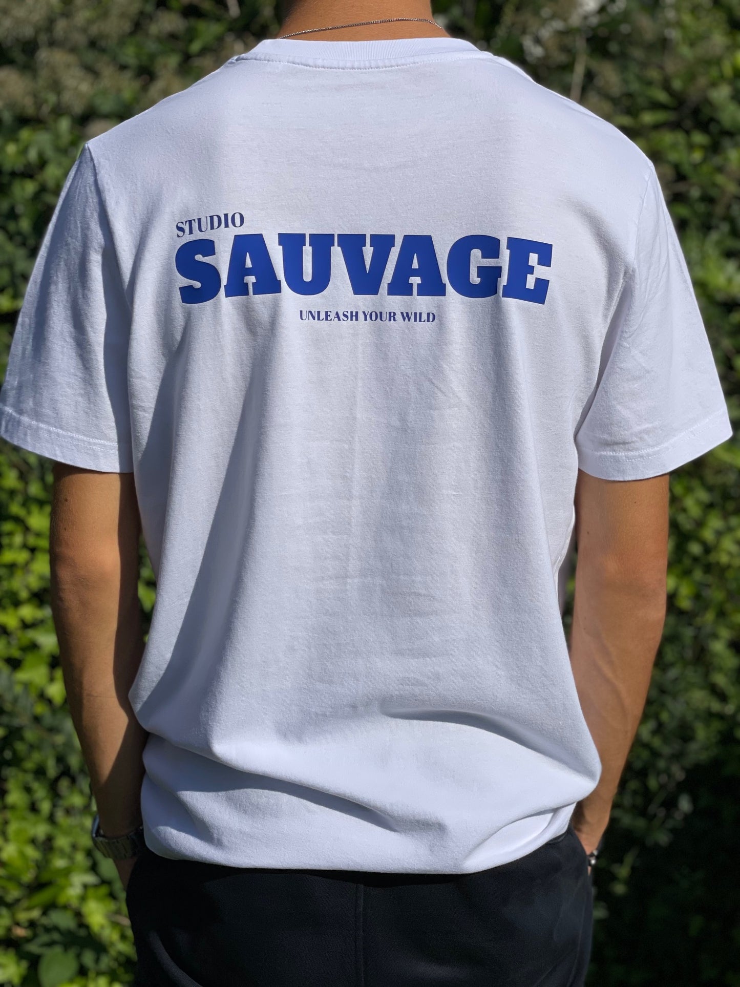 Studio Sauvage short sleeve `T-shirt "Unleash your wild"